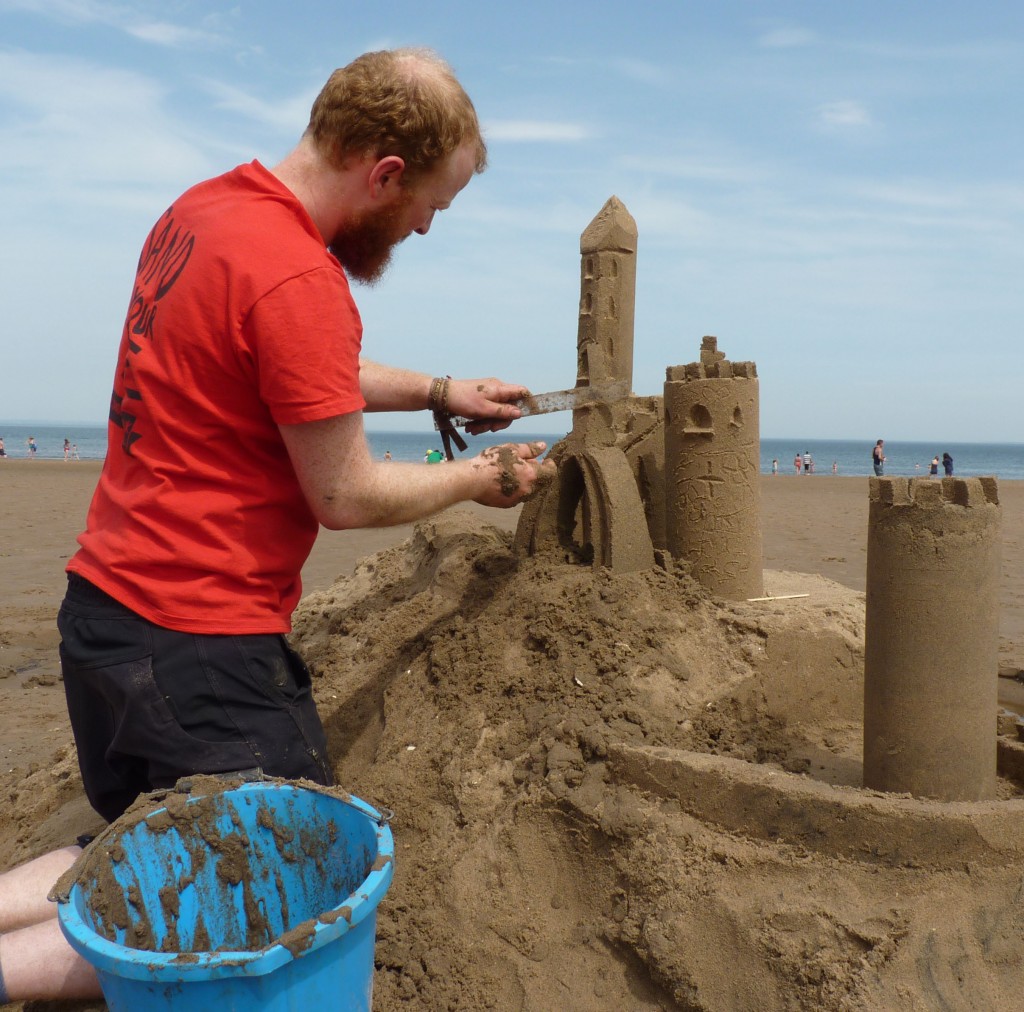 Sand castle carving tips