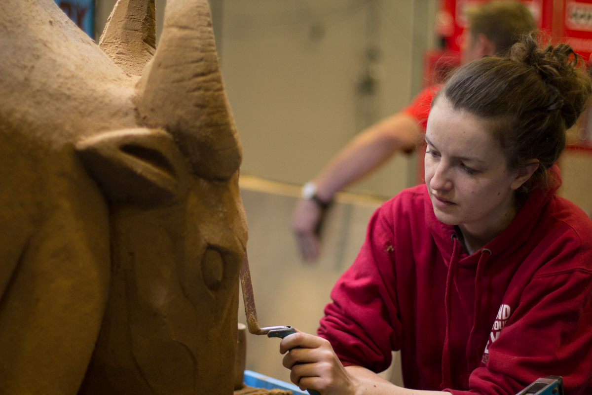 UK Sand Sculptor Claire Jamieson from Sand In Your Eye