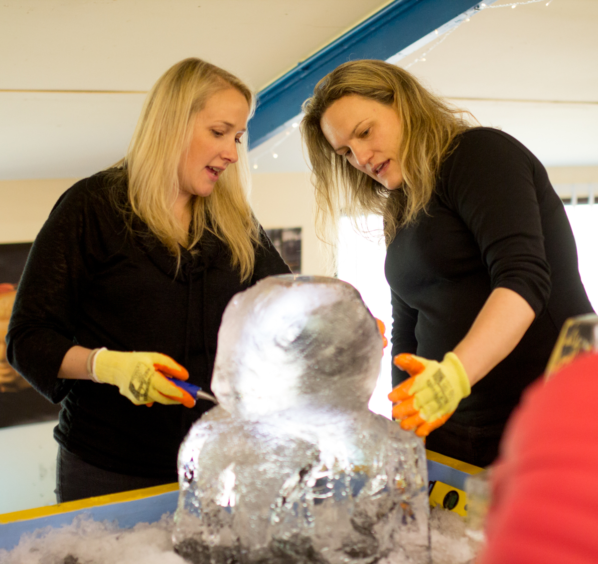 ice sculpture events public workshops