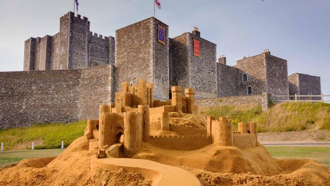 dover castle ultimate sand castle