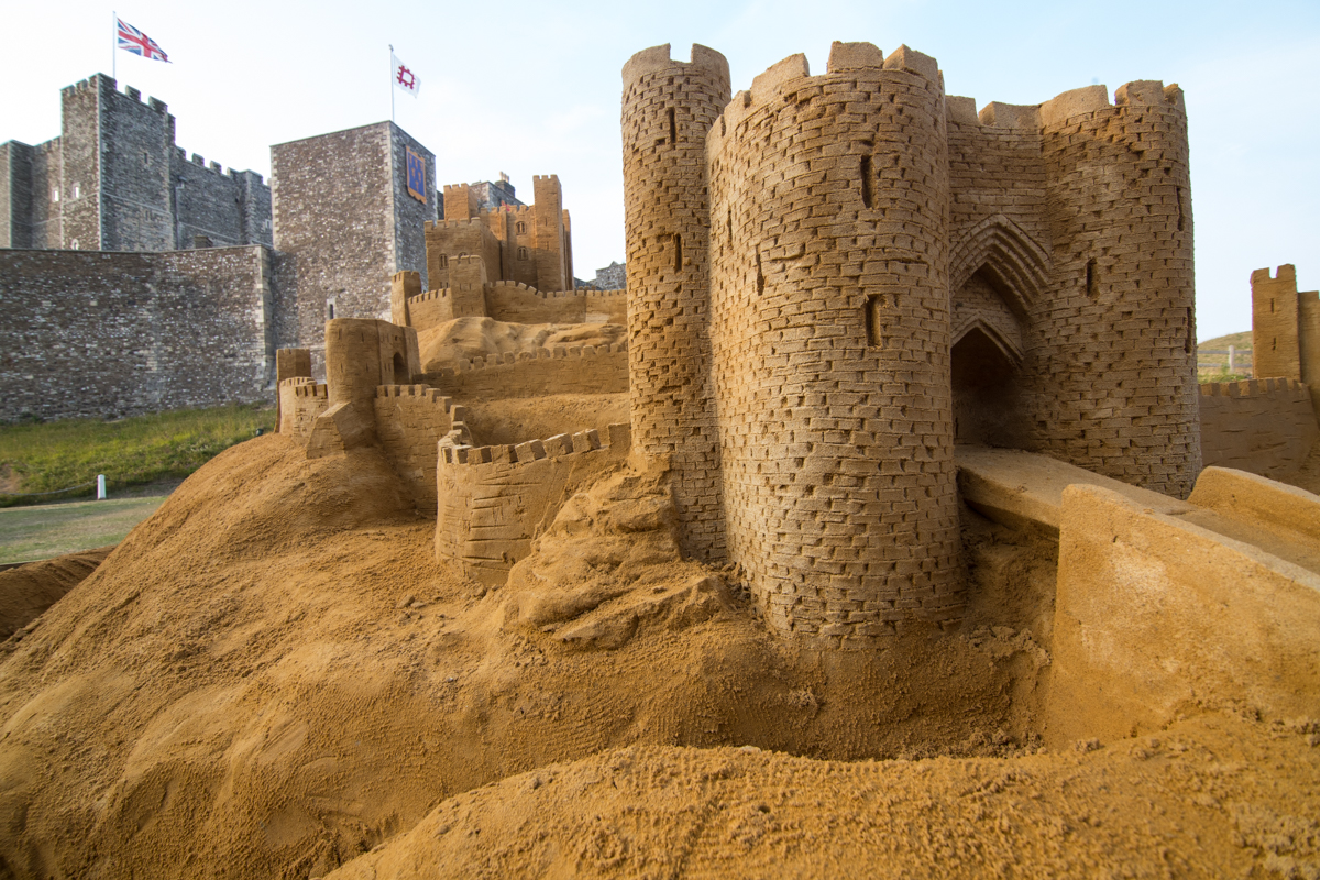 giant sand castle dover