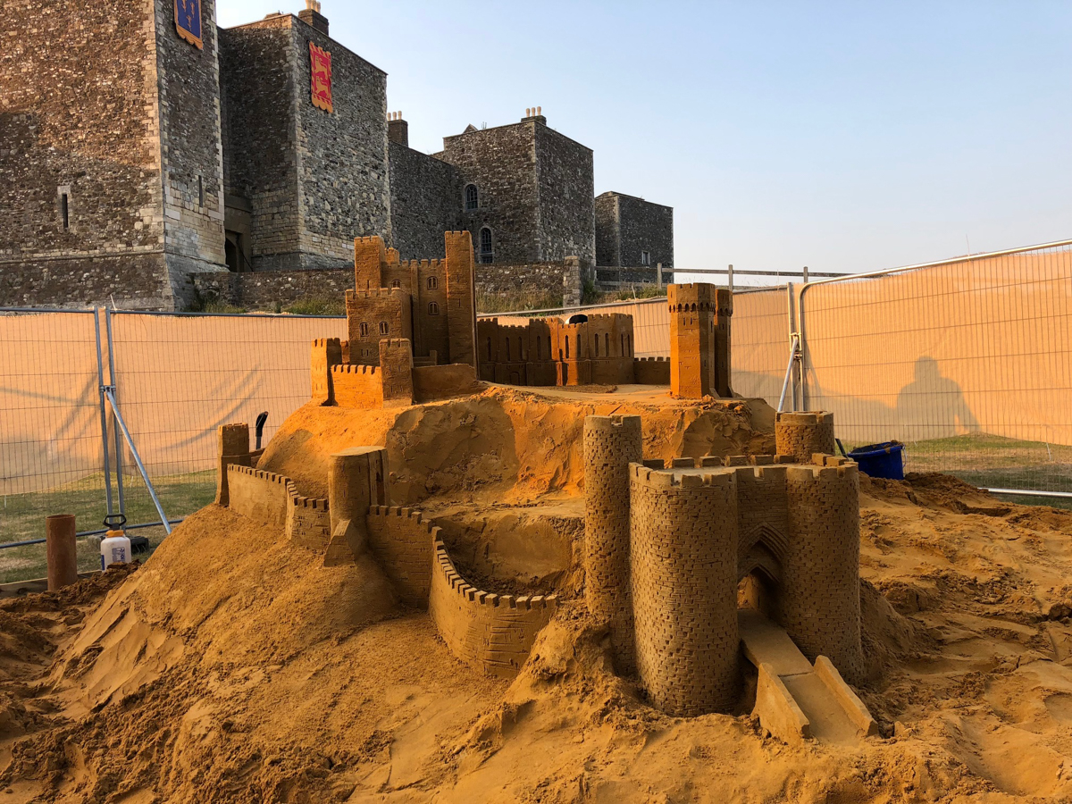 sand castle english heritage