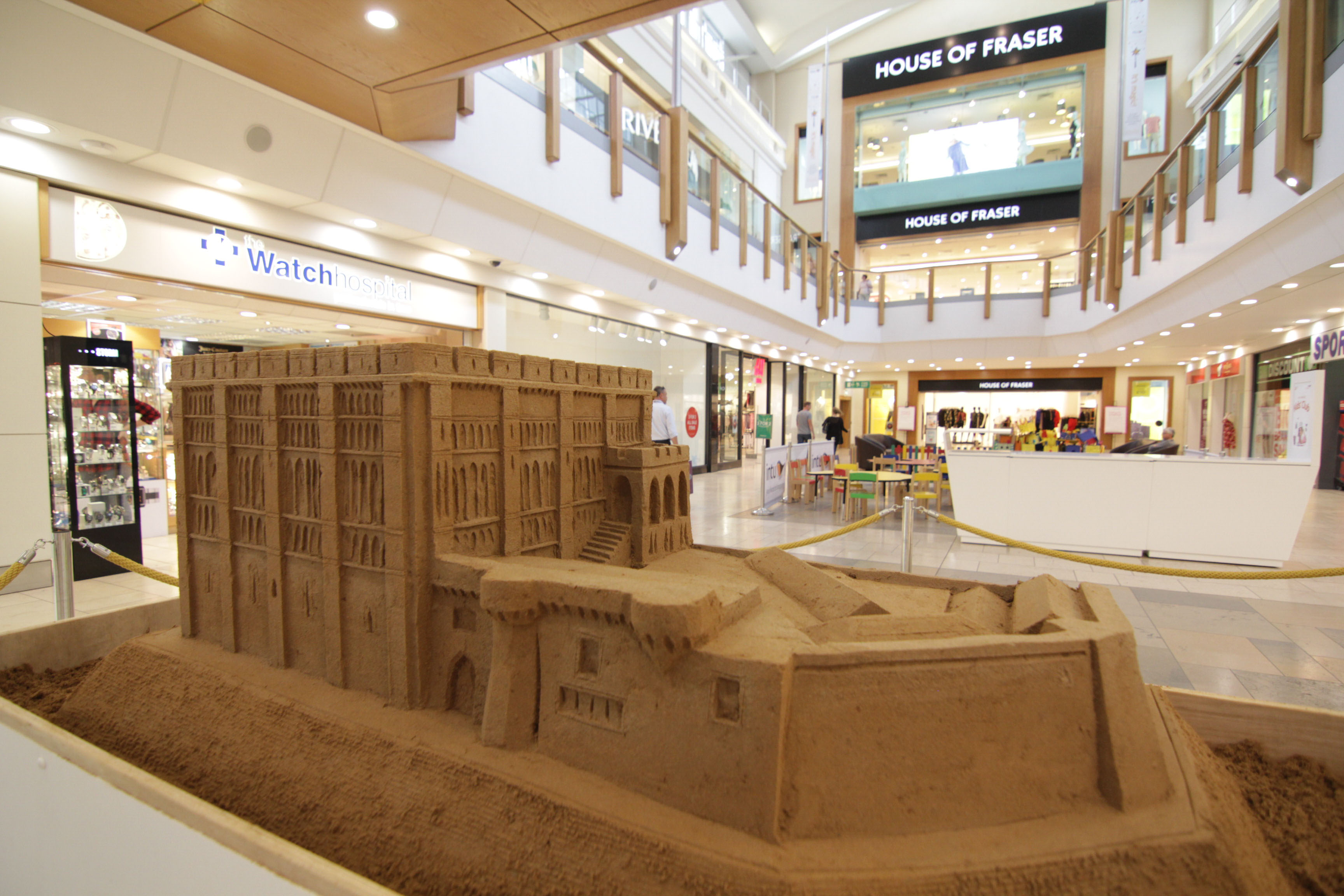 sand art intu shopping centre