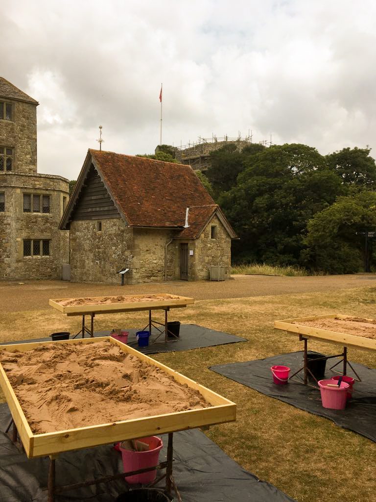 English Heritage sand sculpture workshops