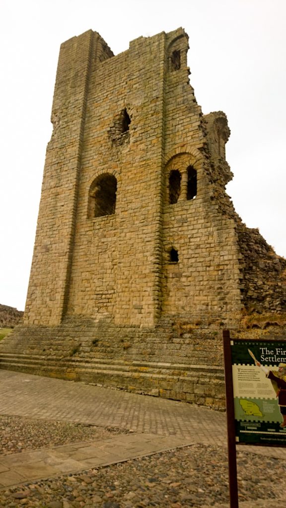 Scarborough Castle ruins