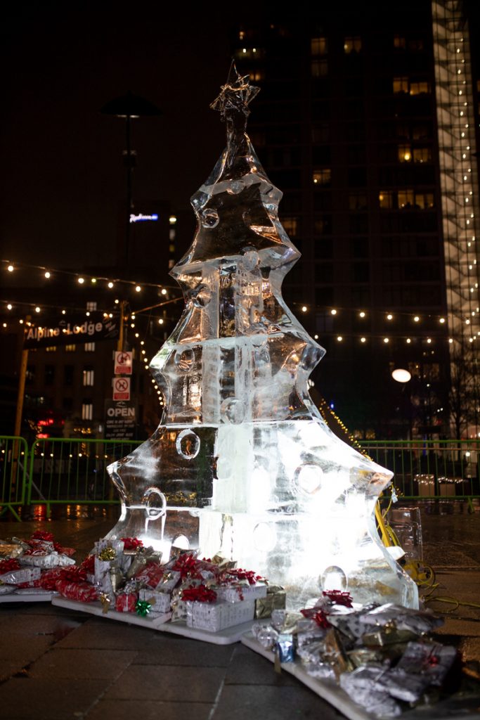Ice Christmas Tree, Manchester