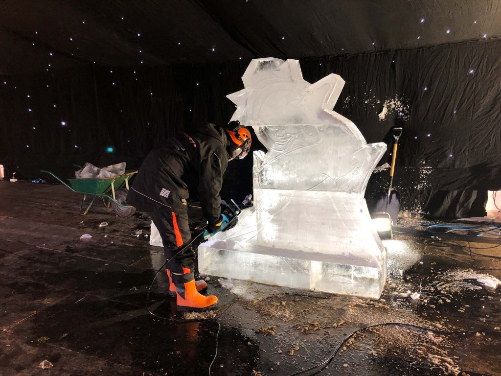 professional ice sculpture west yorkshire