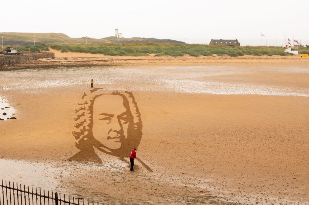 Sand Drawing Scotland
