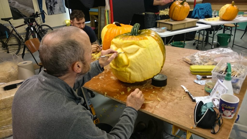 carved pumpkins uk