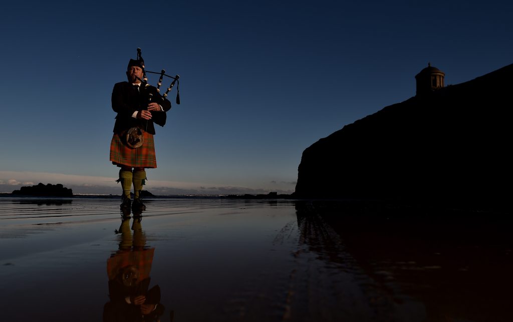 The Piper plays ©Charles McQuillan