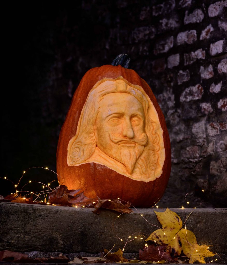 pumpkin carving historical figure